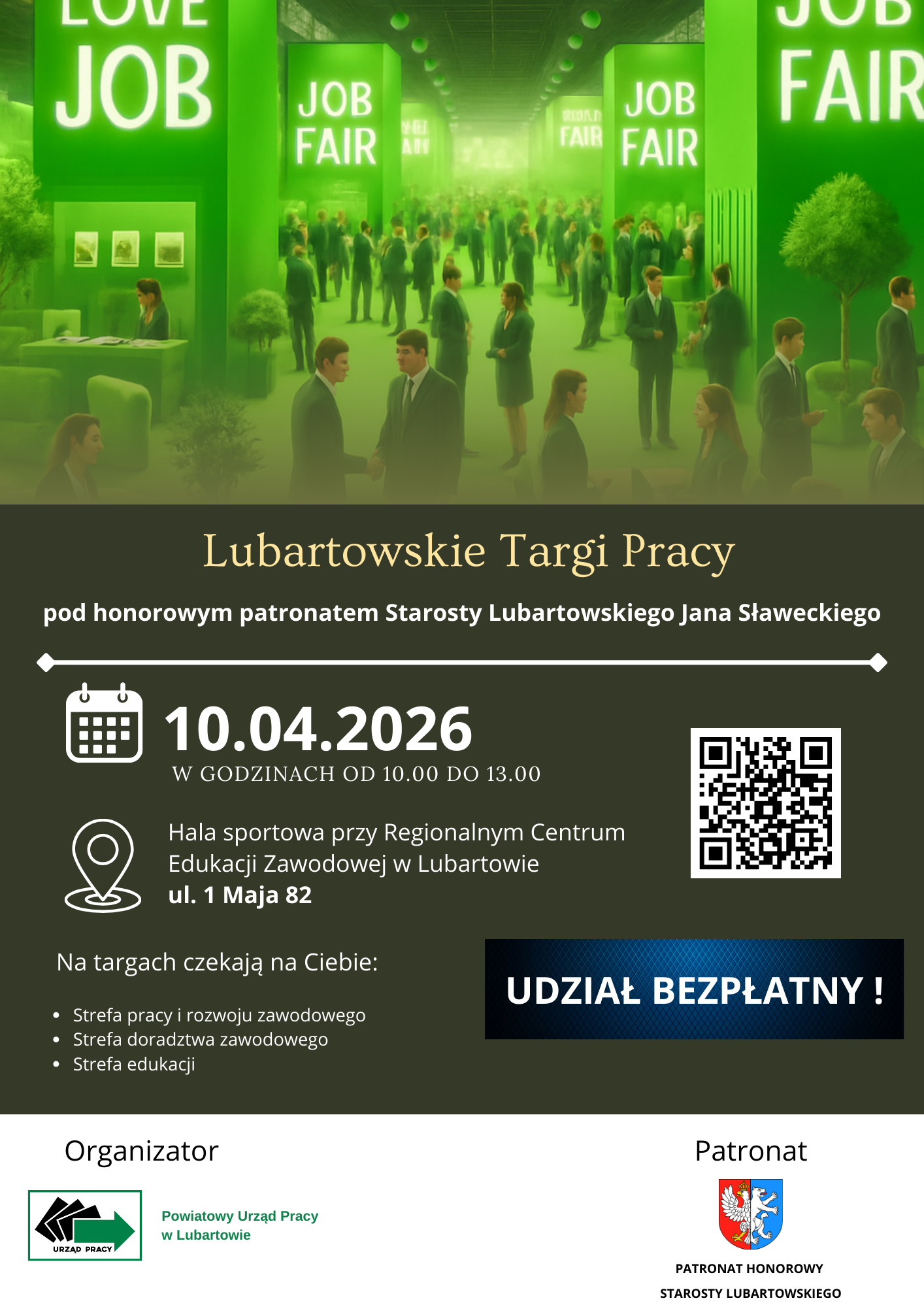 Obrazek dla: LUBARTOWSKIE TARGI PRACY 2026- podsumowanie wydarzenia
